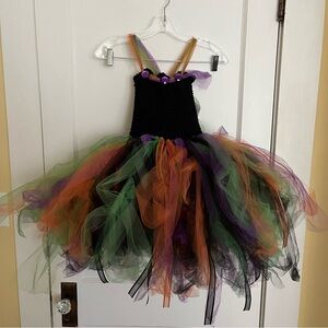Colorful Tulle Kids Costume 🎃🧙‍♀️